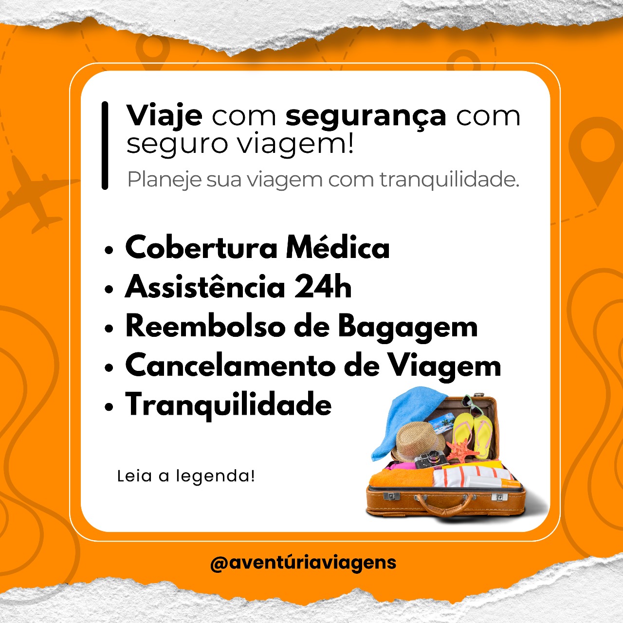 Suporte 24 horas para viajantes